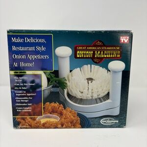 Great American Steakhouse Blooming Onion Maker Cutter Machine As Seen On TV